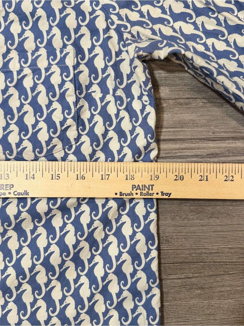 J. Crew Seahorse Print Women’s Button-Down Size Small